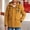 Yellow, variant on Men's Waterproof Hooded Jacket, Windproof Outdoor Work Coat with Multi-Pockets, Detachable Hood Casual Spring Fall Windbreaker Yellow