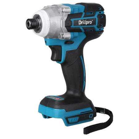 

18V Cordless Impact Wrench Cordless Brushless Impact Wrench Electric Impact Wrench with LED Work Light 1/4 Inch Compatible with 18V Batteries (Not Included) (21V)