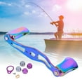 thumbnail image 3 of Moulinet de Pêche Coloré 34.5g 89mm, Bouton de Puissance, pour Remplacement de Manette de Pêche Mer/eau Douce Amateur de Pêche Ensemble Coloré, Moulinet Coloré, 3 of 7