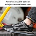 thumbnail image 6 of Sicherheitsschuhe Herren Leicht Anti-Smashing Bequem Dämpfung Atmungsaktiv Mode Stahlkappe Sportlich Sneakers EU 36-48, 6 of 9