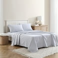 thumbnail image 3 of 1888 Mills Easy Eco Sheet Set Twin - Grey Melange, 3 of 9