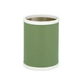 thumbnail image 1 of Kraftware Corp. 14648 Mist Green 10.75 Inches Rd. Waste Basket, 1 of 3
