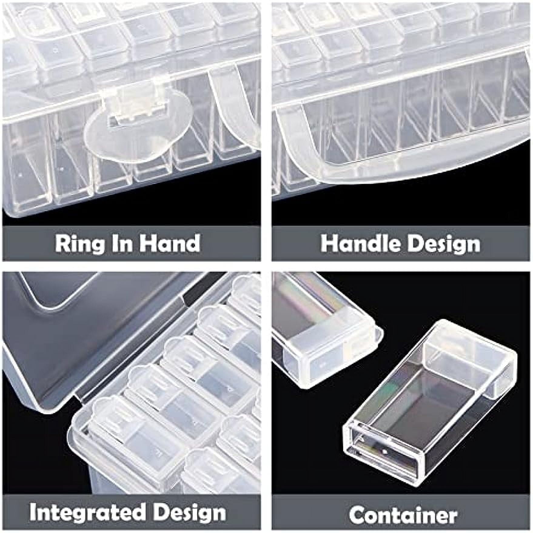 Seed Storage Box 60x24 Slots Clear Seed Storage Organizer With Lid 64 Label  Stickers Grid Organizer Box Planting Seed Container - AliExpress