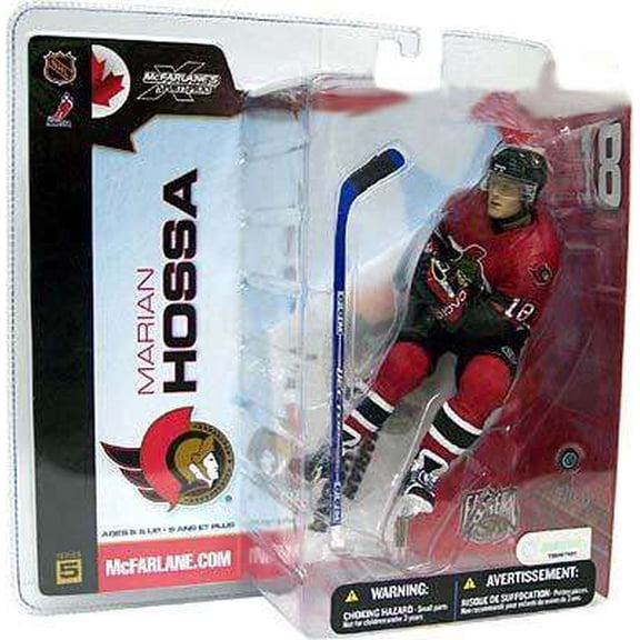 McFarlane NHL Sports Picks Series 5 Marian Hossa Action Figure [Red Jersey Variant]