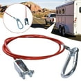 thumbnail image 4 of Clearance! Trailer Breakaway Safety Cable with Clevis End- Z5K9, 4 of 8