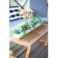 thumbnail image 6 of BARNWOODUSA Rustic Centerpiece Barnwood Box Dining Room Table Decorations for Home Décor Coffe Table Décor Planter Box White Wash 35.5" L, 6 of 9
