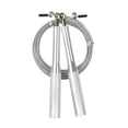 thumbnail image 3 of Cuerda para saltar para adultos y niños, cuerda para saltar de velocidad para entrenamiento, deportes, Fitness Plata, 3 of 8