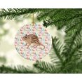 thumbnail image 2 of Zebra Mouse Christmas Ceramic Ornament 2.8 in x 2.8 in, 2 of 3