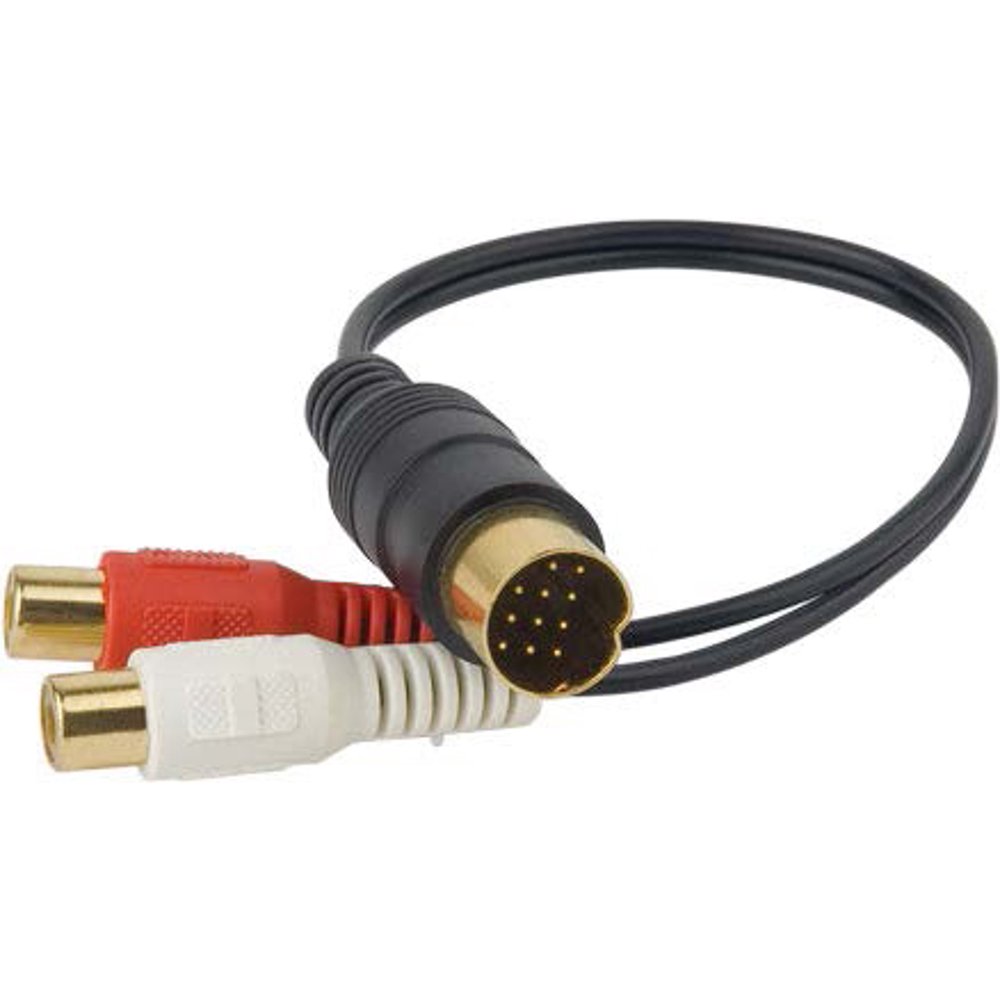 KENWOOD 13 PIN DINRCA ADAPTER XSCORPION; AUDIO INPUT
