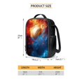thumbnail image 5 of Garronmavis Flaming Baseball School Backpack and Lunch Bag with Pencil Case for Girls 10-12 Water Bottle Holder Middle School Bag Boys 17 Inch Bookbags with Lunchbox Kids Backpacks Sets, 5 of 7