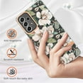 thumbnail image 2 of Allytech Samsung A53 5G Phone Case, Galaxy A53 5G Case, Clear Transparent Soft TPU Rubber Anti-scratch Military Grade Protective Shockproof Case Shell - Flowers, 2 of 5