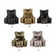 thumbnail image 4 of Soidarity Chaleco de módulo para hombres Deportes al aire libre Camo Chaleco personal profesional Entrenamiento Armadura de combate Chalecos Equipo Escalada Negro Soidarity OD024242-01, 4 of 6