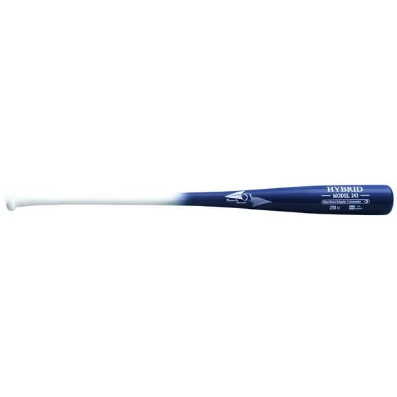 BamBooBat 243HWBN Maple Wood Composite Baseball Bat, 34" (-3)