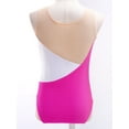thumbnail image 4 of iiniim Kids Girls Gymnastics Sleeveless Leotard Unitard with Shorts Scrunchies Athletic Activewear Rose 10, 4 of 7