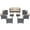 Beige, variant on Ovios 9 Piece Outdoor Furniture All Weather Patio Conversation Chair Set Wicker Sectional Sofa with Soft Cushions for Garden Backyard (Beige)