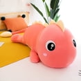 thumbnail image 3 of Cute Dinosaur Toy Stuffed Pillow - 23 inches Animal Plush Toys Soft Big Eye Dino Plush Doll Gifts for All(Pink), 3 of 4