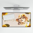 thumbnail image 4 of Happy Women's Day Scottish Fold Sunflower Vintage Proud Mom Desk Mat Full Keyboard Mouse Pad Cat Lover Kitten Owner Gifts Large Mousepad - 02030, 4 of 5