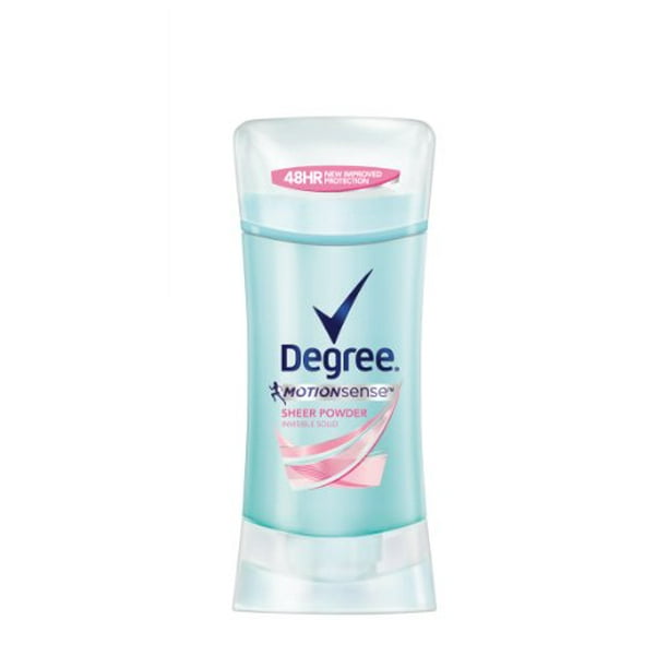 Degree AntiPerspirant Deodorant, Motion Sense Sheer Powder, 2.6 Ounce