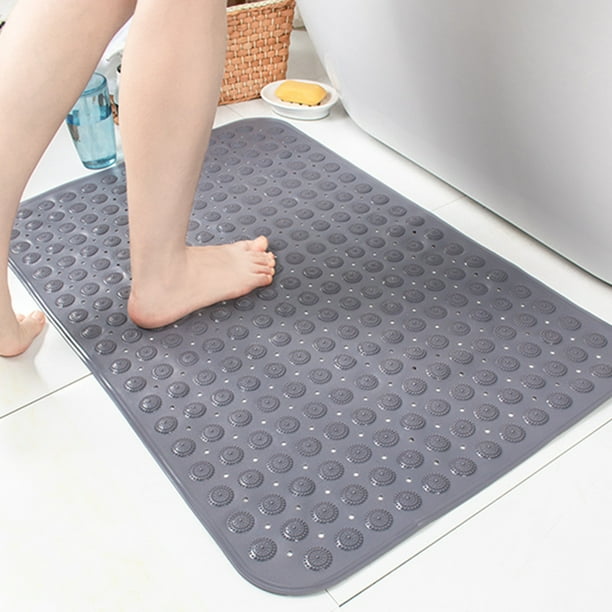 Non-slip Shower Mat 35 X 70cm Large Anti-slip Bath Mat For Seniors