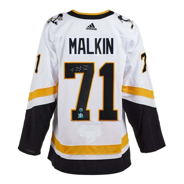 Malkin autographed cheap jersey