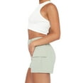 thumbnail image 6 of Biekopu Women Shorts, High Waist Button Zipper Closure Casual Daily Solid Short Pants with Pockets, 6 of 7