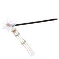 thumbnail image 4 of Natural Ebony Hair Stick Tassel Hair Bot Holder Flow Pein Chopstick Decor, 4 of 5