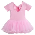 thumbnail image 4 of LYMAYTER Girls Leotard Kids Dance Tutu Dress Toddler Ballet Costume (Little Big Child)‌ 3Y-11Y, 4 of 8