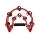 thumbnail image 1 of Pandereta Metálica En Forma De Media Luna Instrumentos Musicales Instrumentos Metálicos De Mano Dobles Percusión Con Asa Ergonómica Panderetas Para Adultos Pandereta Metálica De Mano Percusión, 1 of 3
