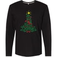 thumbnail image 3 of Inktastic We Wish You a Merry Christmas Long Sleeve T-Shirt, 3 of 5