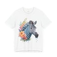thumbnail image 2 of Zebra Graphic Unisex 100 Cotton Vintage Animal Art T-Shirt 2, 2 of 91