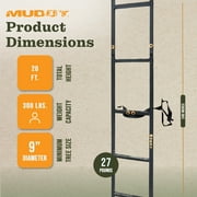 Muddy Quick Step XL Climbing Steps - Steel Treestep Climbing Stick