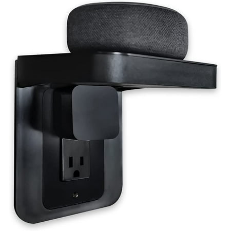 

Outlet Shelf Power Perch with Built-In Cable Management A Space Saving Solution for Google Home Smart Speakers Cellp