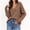 Coffee, variant on Womens Oversized Deep V Neck Sweaters Fall Winter Long Sleeve Knit Pullover Jumper