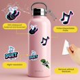 thumbnail image 5 of 35pcs-50pcs Neon Music Stickers Instrument Graffiti Vinyl PVC Stickers for Luggage Suitcase Phone, 5 of 5