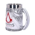 thumbnail image 2 of Assassins Creed White Game Stein Tankard, Hand-Painted Beer Mug with Stainless Steel Insert, Collectible Gamer Gift by Nemesis Now, Officially Licensed, 2 of 7