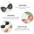 thumbnail image 6 of Gymnture Adhesive Strapless Silicone Bra 2Pcs Push Backless Sticky, 6 of 10