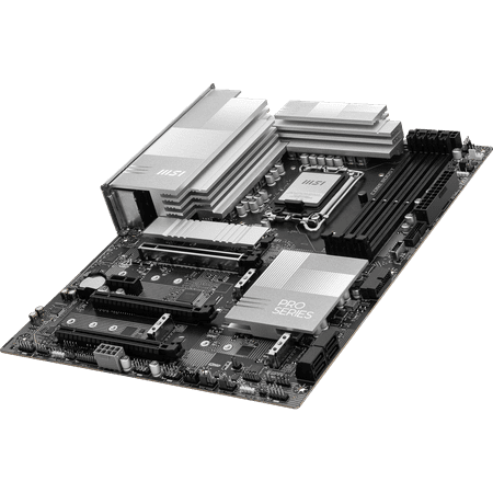 MSI PRO Z890-A WIFI (Socket LGA 1851) Intel Z890 ATX DDR5 Wi-Fi 7 Motherboard - Black
