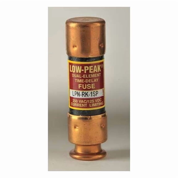 Eaton Bussmann Fuse,250VAC,Cyl,RK1,1A,125VDC,Non-Ind LPN-RK-1SP