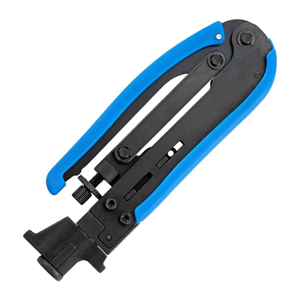CEORPER F Connectors Crimping Pliers Coax Compression Tool Coaxial Cable Cold Press Clamps RG59 RG6 Cable TV Crimper Tool