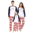 thumbnail image 1 of Purcoar Classic Christmas Deer Print Matching Family Christmas Pajama Set, 1 of 7