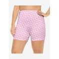 thumbnail image 5 of Comfort Choice Women's Plus Size Stretch Cotton Boxer 3-Pack, 5 of 6