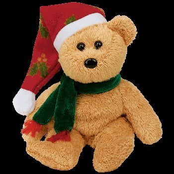 2003 holiday teddy beanie baby