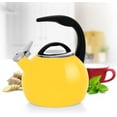 thumbnail image 5 of Chantal 40th Anniversary 2-Quart Enamel on Steel Teakettle, Canary Yellow, 5 of 5
