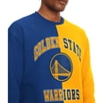 thumbnail image 3 of Men's Tommy Jeans Royal/Yellow Golden State Warriors Keith Split Pullover Sweatshirt, 3 of 3