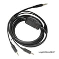 thumbnail image 4 of Stereo Headphone Jack Cable For Beyerdynamic Mmx300 Headset Replacement Line, 4 of 5