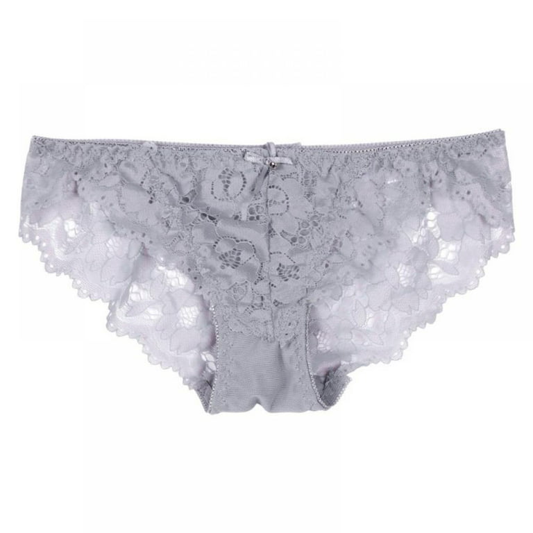 Wuffmeow Embroidery Lace Bra Underwear Sexy Women Bra Set Plus Size Lingerie  Ultrathin Transparent Panties 