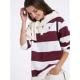 thumbnail image 2 of U.S. Polo Assn. Women's Fleece Rugby Henley Popover, Sizes XS-XL, 2 of 6