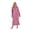 Pink, variant on RH Sleepwear Women's Zipper Front Robe Full Length Long Sleeve Duster House Night S-XXL RHW4060