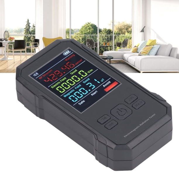 Detector de radiación pantalla LED del medidor EMF digital para oficina ANGGREK Otros