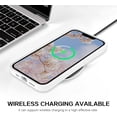 thumbnail image 6 of iPhone 13 Case, Phone Case iPhone 13,Slim Fit Liquid Silicone Soft Gel Rubber Lightweight Microfiber Lining Shockproof Anti-Scratch Protective Phone Cover for iPhone 13 6.1'' 2021, White, 6 of 17